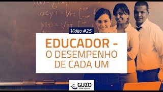 Vídeo #25 - Educador - Desempenho de cada um - Educação