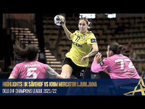 HIGHLIGHTS | IK Sävehof vs Krim Mercator Ljubljana | Round 1 | DELO EHF Champions League 2021/22