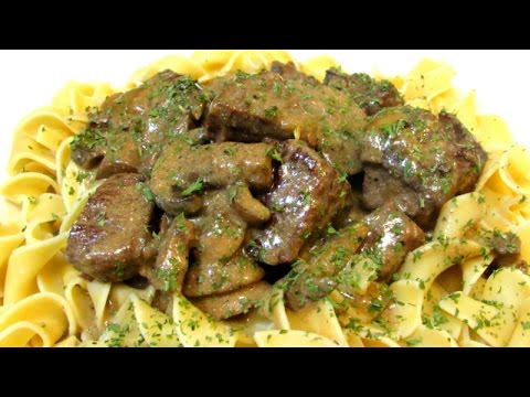 Beef Stroganoff Recipe - How To Make Beef Stroganoff -...