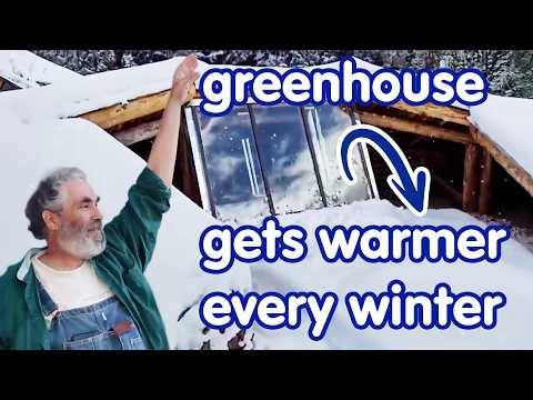 Passive Greenhouse: No Electricity, Fans, Heaters or Solar