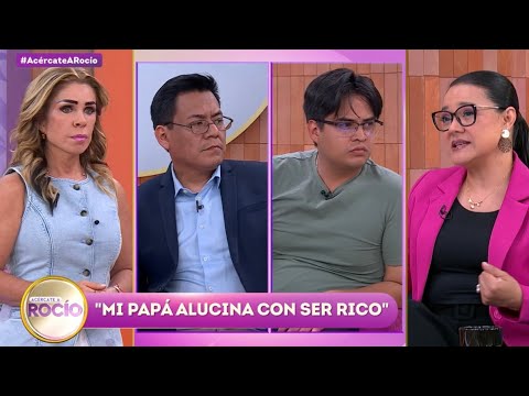 “Mi papá alucina con ser rico” Programa del 07 de marzo del 2025 / Acércate a Rocío