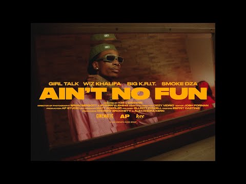 Wiz Khalifa, Big K.R.I.T., Smoke DZA, and Girl Talk - Ain't No Fun (Music Video)