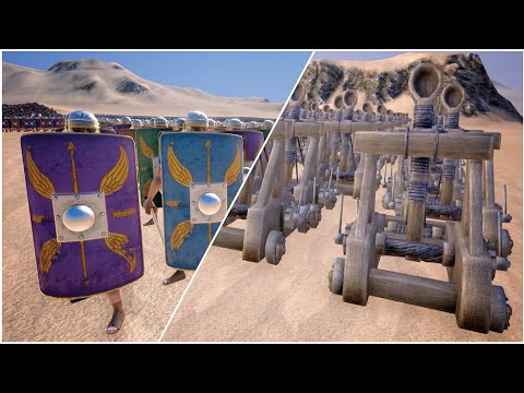 1,000 Catapults vs 20,000 Romans - Ultimate Epic Battle Simulator