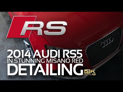 MISANO RED AUDI RS5 DETAIL | Complete Wheels-Off Detail Collaboration with Pan the Organizer