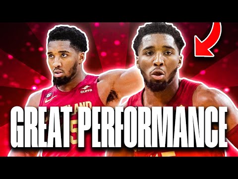 Donovan Mitchell Is Giving Us Crazy Performance