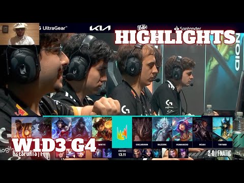 G2 vs FNC - Highlights (ESS Reacts) | Week 1 Day 3 LEC Summer 2023 | G2 Esports vs Fnatic W1D3