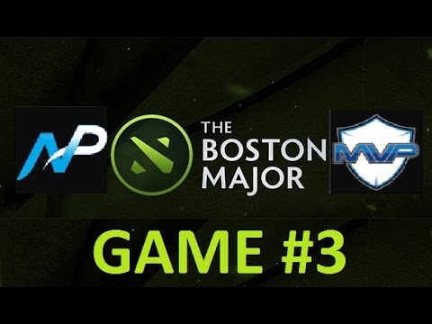 Team NP vs MVP.Phoenix.Game#3. Dota 2:The Boston Major| v1lat & LightOfHeaveN [RUS]