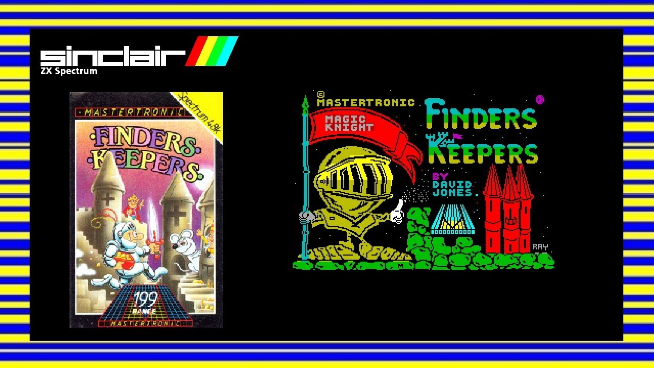 FINDERS KEEPERS - ZX Spectrum Game Review