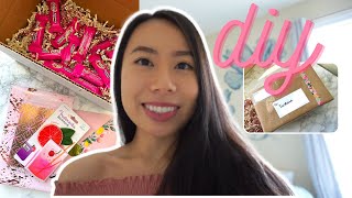DIY birthday box / care package || PACK WITH ME