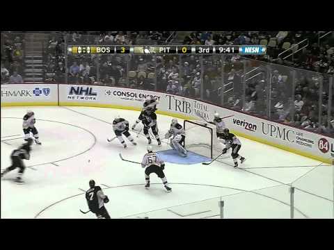 Tim Thomas 43 saves vs Pittsburgh 12/5/11