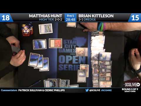 SCGMKE - Legacy - Round 5b - Matthias Hunt vs Brian Kittleson