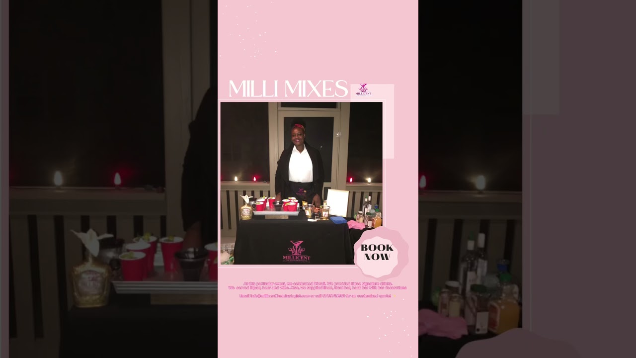 Promotional video thumbnail 3 for The Mixologist Company