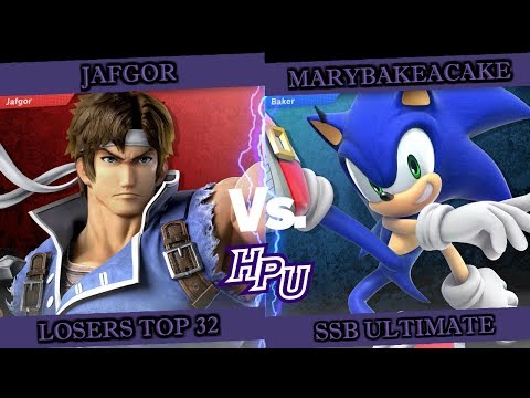 High Point Ultimate 1 - MaryBakeACake(Sonic) vs Jafgor(Richter) -  Losers Top 32