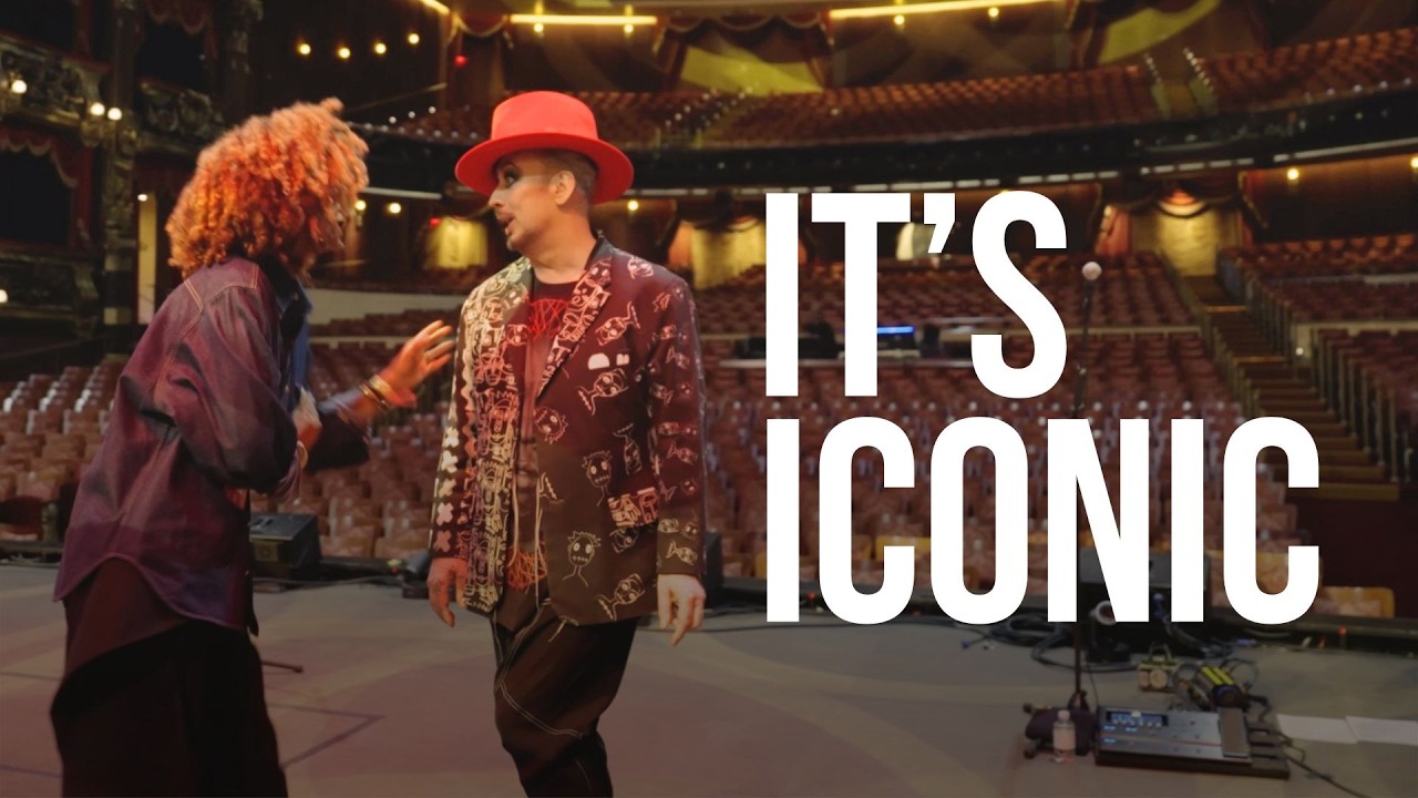 Senhit & Boy George – “It’s iconic” 🎤 | Exclusive backstage in Las Vegas (Eurovision 2026)