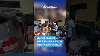 GAGAL KABUR, PELAKU CURANMOR DI PUSKESMAS DEKET LAMONGAN DIRINGKUS WARGA