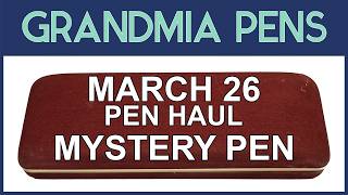 THE MYSTERY PEN - FROM MY RECENT PEN HAUL