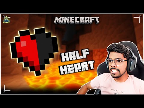 Maddy Telugu Gamer - HALF HEART CHALLENGE 😡 | Minecraft in Telugu  | Maddy Telugu Gamer
