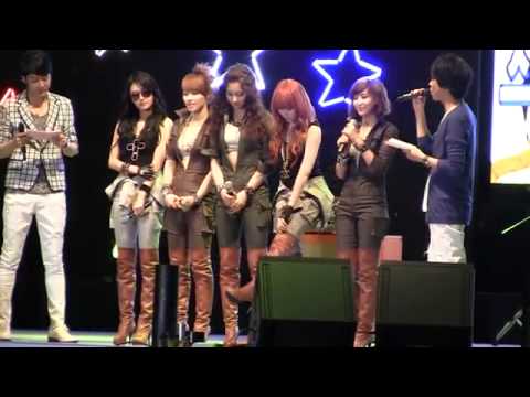 [FANCAM] 100605 4Minute - Interview & Hot Issue @ SBS Power FM