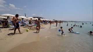 preview picture of video 'La spiaggia di Lido Marini - nel Salento - VacanzenelSalento.info'