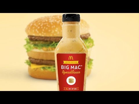 McDonalds Now Selling Their Secret Big Mac Sauce