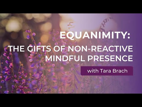 Equanimity: The Gifts of Non-Reactive Mindful Presence with Tara Brach