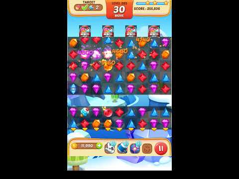 Jewel Match King Level 285 - Walkthrough ( No Booster )