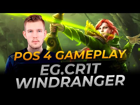 EG.Cr1t- plays Windranger Support | Full Gameplay Dota 2 Replay