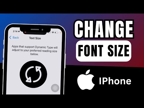 How To Change Font Size On Any iPhone