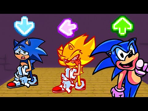 FNF Character Test | Gameplay VS Playground | VS Fleetway Sonic | VS Sonic Says | VS Sonic