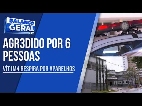 HOMEM RESPIRA COM A AJUDA DE APARELHOS APÓS SER AGREDIDO EM TAIOBEIRAS