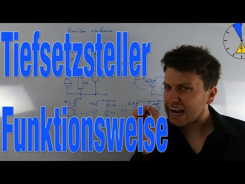 Tiefsetzsteller Überblick Funktionsweise Step down converter explanation