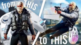 1 Week TRANSFORMATION: Controller to Mouse & Keyboard Challenge!