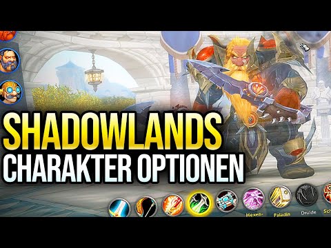 Neue Charakter-Erstellung und Barbier ab Shadowlands