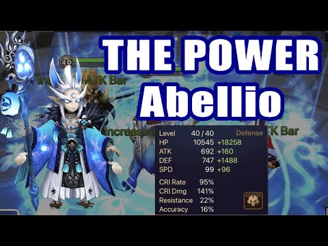 【 Summoners War | Curry's RTA 】The Power Abellio, Hyper Passive Druid's Wit!