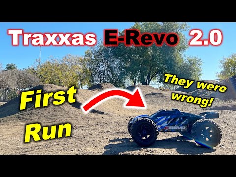 Traxxas E-Revo 2.0 First Run
