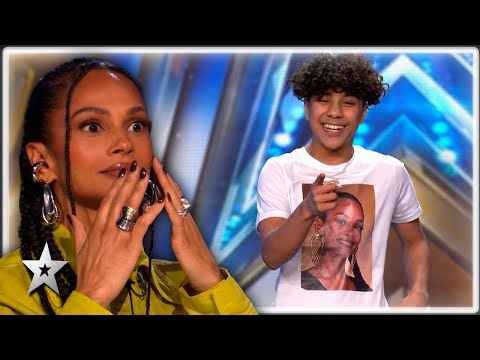 Young Dancer CHARMS Britain's Got Talent Judge Alesha Dixon!