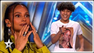 Young Dancer CHARMS Britain&#39;s Got Talent Judge Alesha Dixon!