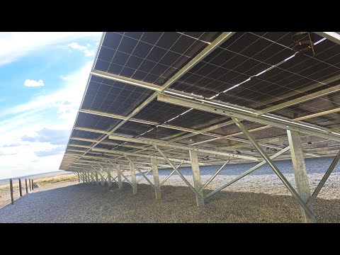 Sistema 100% off-grid com inversor com a capacidade de 50 kw de potência em Caiaponia/GO 
