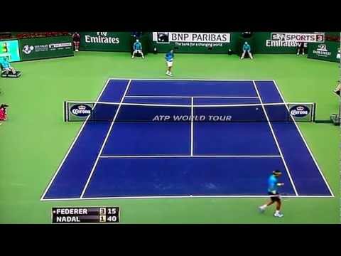 Imperious Federer Destroys Ugly Nadal In Indian Wells!