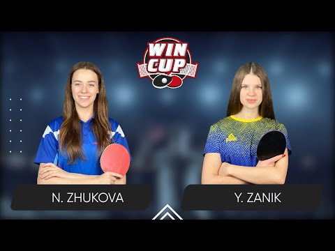 15:00 Nadiia Zhukova - Yulianna Zanik West 3 WIN CUP 18.12.2023 | TABLE TENNIS WINCUP