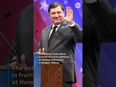 Heckler removed from Maine Senate debate between Collins and Jackson