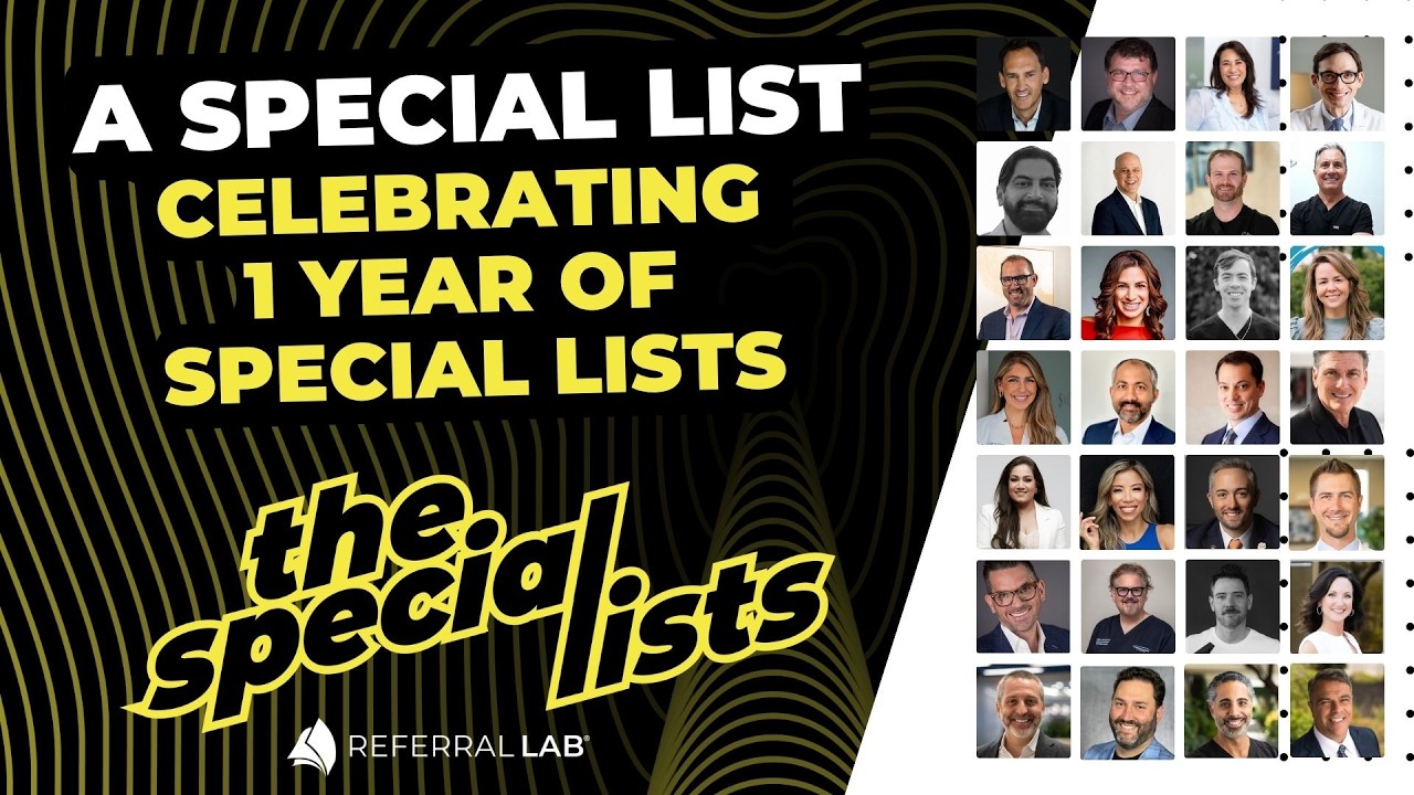 A Special List of The Special Lists: Celebrating One Year