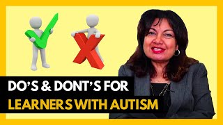 Do's & Dont's when Teaching Learners with Autism