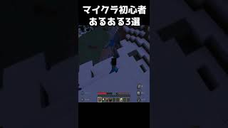 マイクラ初心者がやりがちな行動3選 #shorts