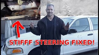 Vic Stiff steering? replace your shaft!