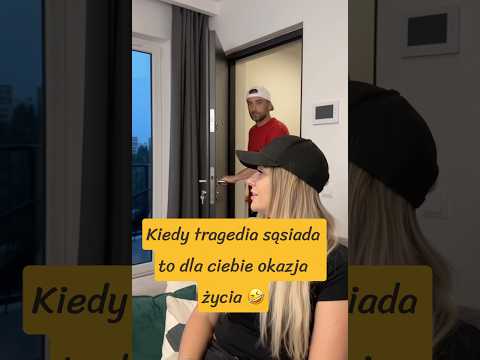 Kiedy tragedia sąsiada to dla ciebie okazja życia😜#humor #dlaciebie #śmieszne #dc #fyp
