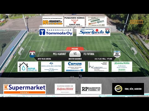 23.7.2022 | PEKA - FC Futura | Miesten Kakkonen | Arto Tolsa Areena