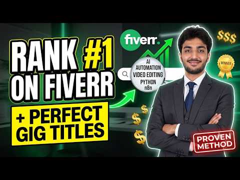 Thumbnail for How to Find High-Demand Fiverr Niches & Write Gig Titles That Rank #1 (2026)
