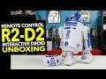 Remote Control R2 D2 Interactive Robotic Droid Unboxing