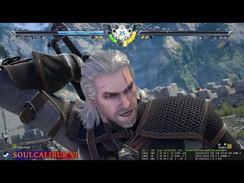 Soul Calibur VI (2.31) - Online casual - JaffarWolf (Geralt) VS Seyfer (Hilde) (3/3)